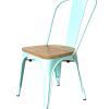 Blue Tolix Chairs