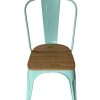 Blue Tolix Chairs