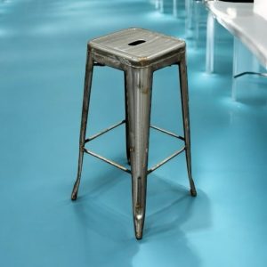 Metal Tolix Bar Stool - BE Furniture Sales
