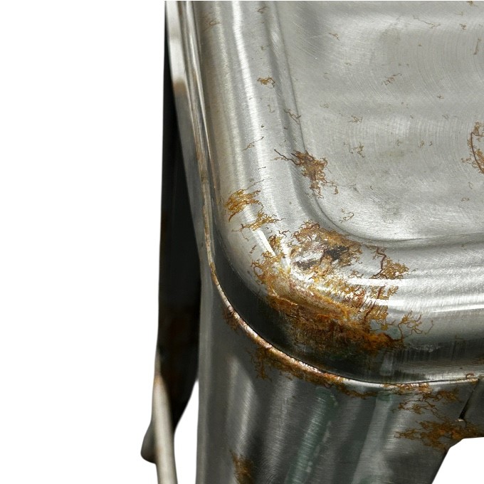 Metal Tolix Bar Stool