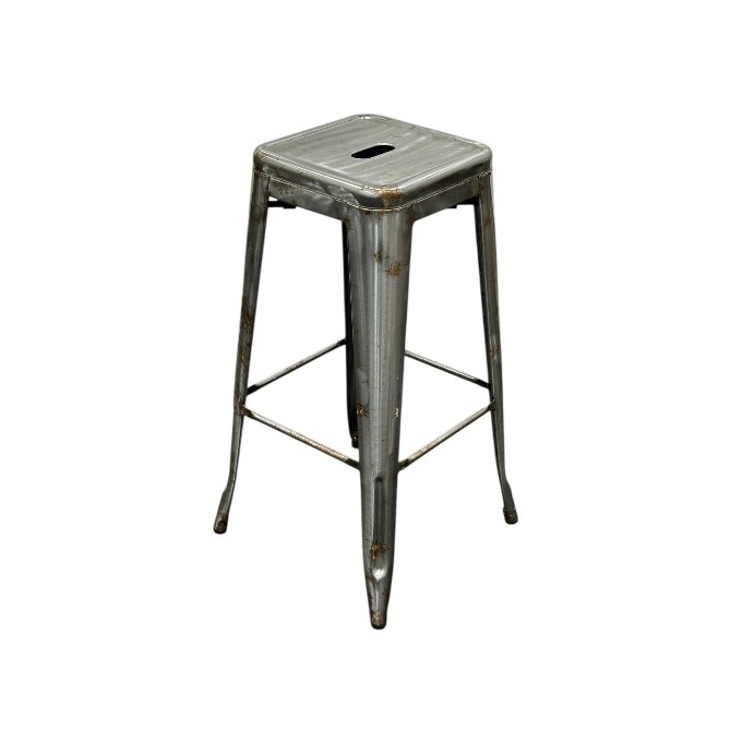 Metal Tolix Bar Stool