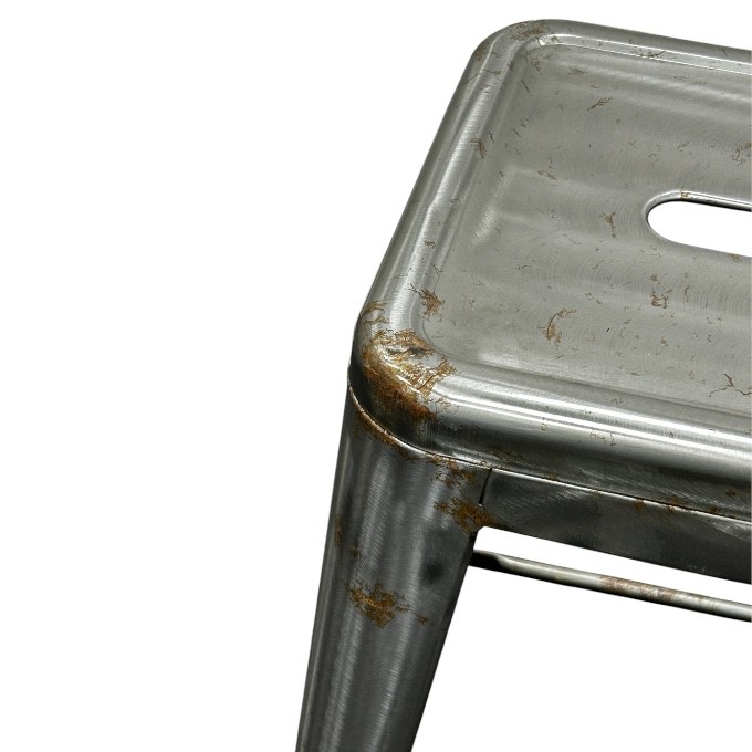 Metal Tolix Bar Stool