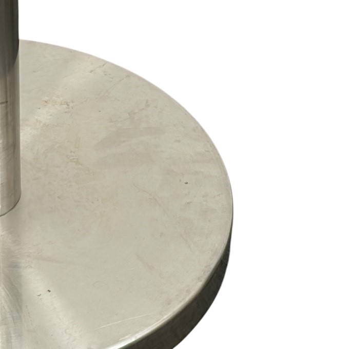 Silver Barrier Posts