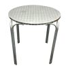 Stacking Aluminium Round Table