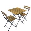 Wooden Bistro Set
