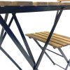 Wooden Bistro Set