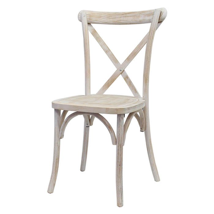 Limewash Crossback Chairs