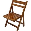 Ex Hire Wooden Folding Chairs