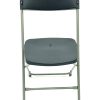 Folding Grey Chairs
