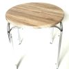 Light Wood Effect Bistro Tables