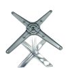 Aluminium Flip Down Table Base
