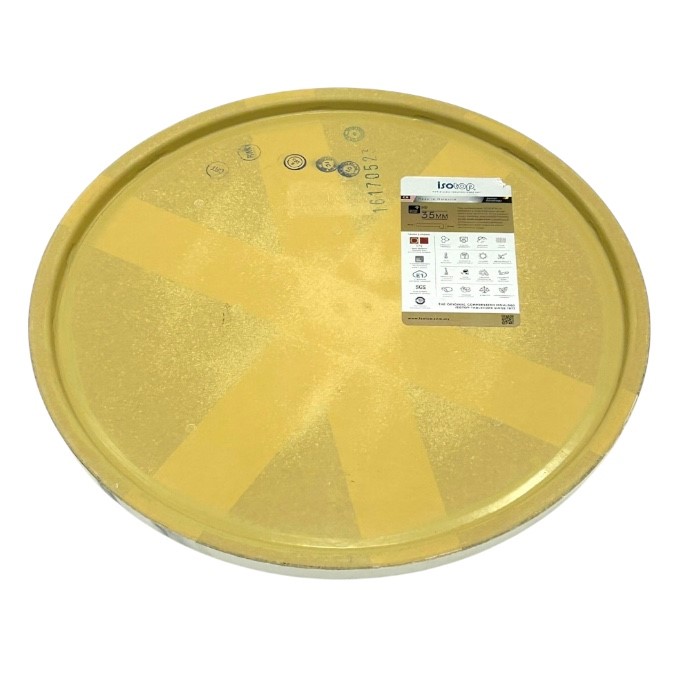 Romeo White Marble Effect Round Table Tops