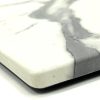 White Marble Effect Table Tops