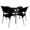 Black Plastic Patio Sets