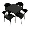 Black Plastic Patio Sets
