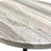 Vale High Table - Grey Wood Top 2 Vale High Tables