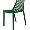 XH-8088CG 2 Green Plastic Stacking Chairs