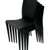 Black Stacking Chairs