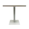 Square Pedestal Bistro Table