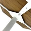 Square Pedestal Bistro Table