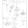 Square Pedestal Bistro Table