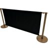Wood Effect Cafe Barrier