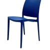 Blue Plastic Stacking Chairs