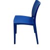 Blue Plastic Stacking Chairs