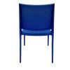 Blue Plastic Stacking Chairs