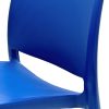 Blue Plastic Stacking Chairs