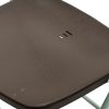 SAM-01 EX G1 6 Once Used Brown Folding Chairs