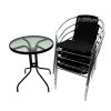 Rattan Table and Chair Rattan Table and Chair