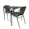 Grey Rattan Bistro Furniture
