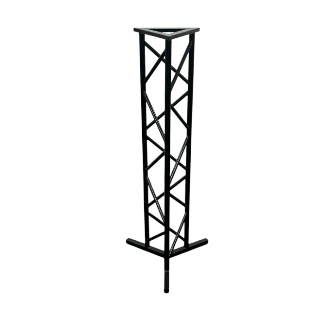 Black Truss Tall Table Base