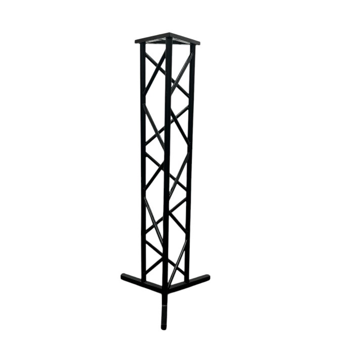 Black Truss Tall Table Base