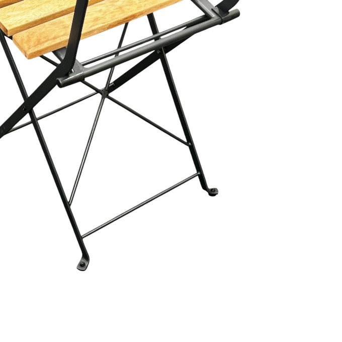 Folding Wooden Garden Bistro Set
