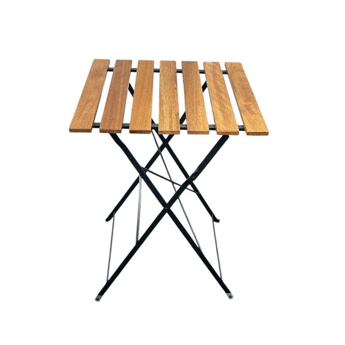 Folding Wooden Garden Bistro Set