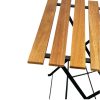 Folding Wooden Garden Bistro Set