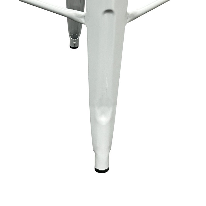 Grey Metal Tolix Counter Stools