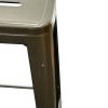 Bronze Metal Tolix Stools