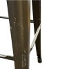Bronze Metal Tolix Stools
