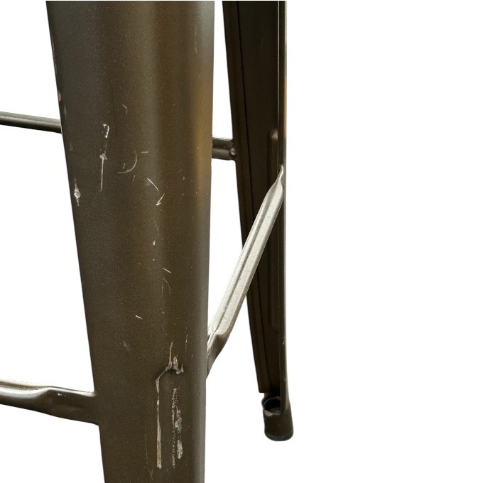 Bronze Metal Tolix Stools