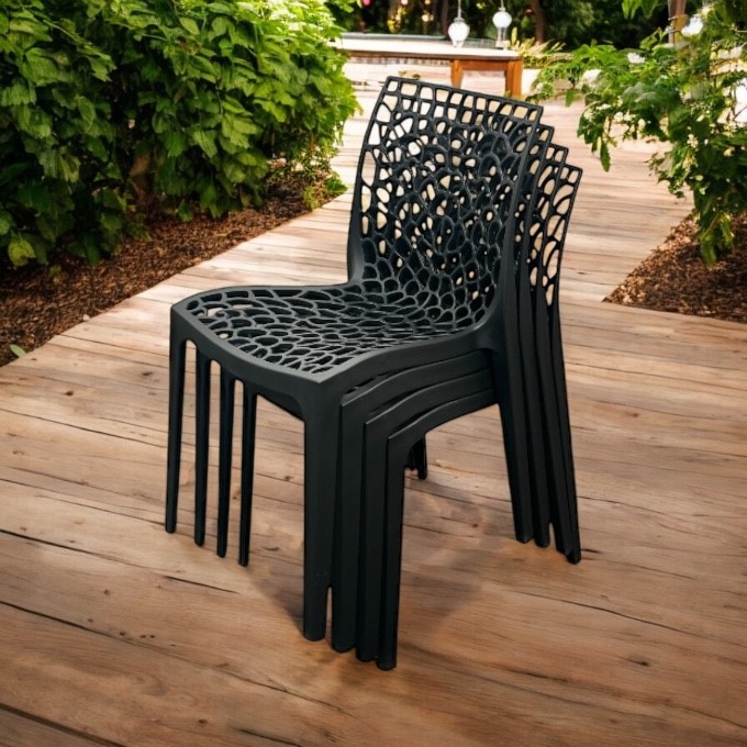 Black Designer Pub Chairs