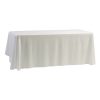 White 70 x 108 Tablecloth