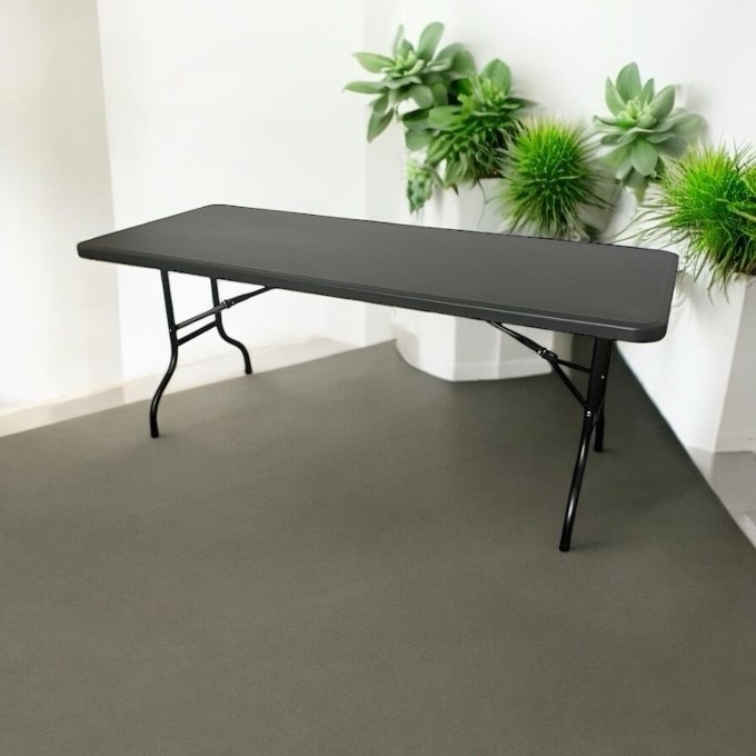 Black Plastic Catering Table - BE Furniture Sales