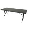 Black Plastic Catering Table