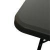 Black Plastic Catering Table