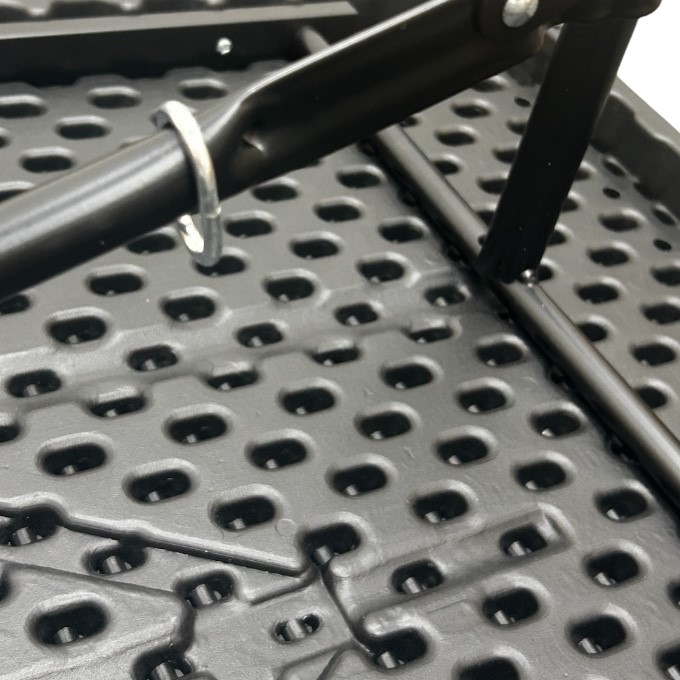 Black Plastic Catering Table
