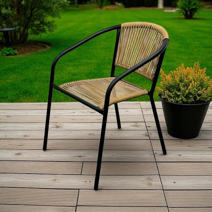 Garden Rattan Rope Chairs - BE Furniture Sales