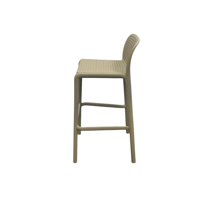 Beige Stacking Bar Stools